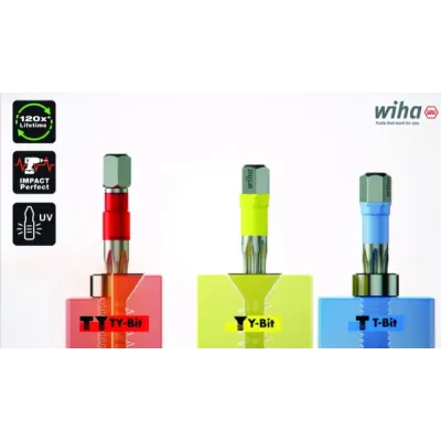 JUEGO BITS BIT TY TORX T30X29MM 42113 CAJA 5 UND.WIHA