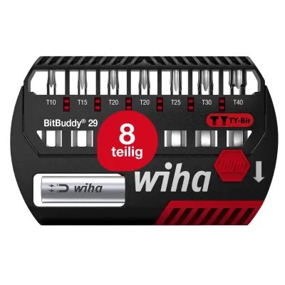 JUEGO BITS TORX BITBUDDY TY T29MM 42136 X 8UND.WIHA
