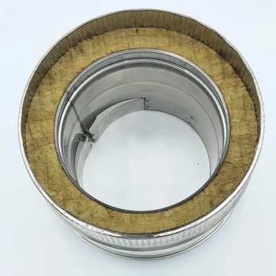 ADAPTADOR DOBLE PARED ADPI 150mm ACERO INOX. AISI 316 41075150 BOFILL