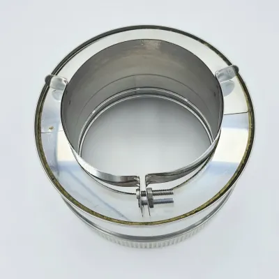 ADAPTADOR DOBLE PARED ADPI 150mm ACERO INOX. AISI 316 41075150 BOFILL