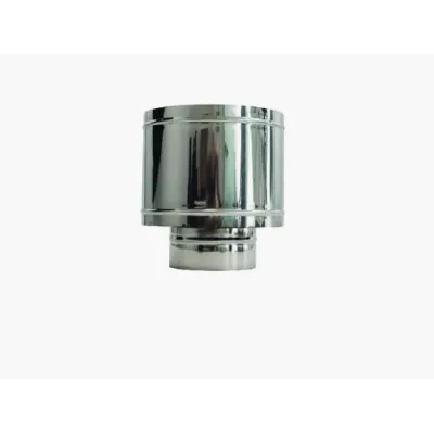 SOMBRERO ANTIVIENTO SIMPLE P. SA 150mm ACERO INOX. AISI 304 20020150 BOFILL