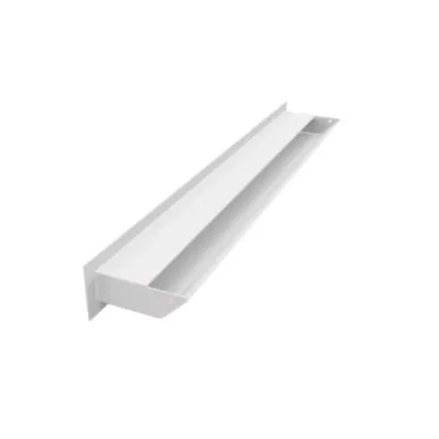 REJILLA APAISADA OPACA LUFT 60X6 cm BLANCA KRATKI
