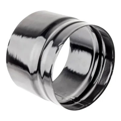 MANGUITO REDUCIDO HEMBRA 120mm HEMBRA 125mm ESMALTADO NEGRO 026002 PRACTIC 
