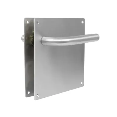 MANILLA C/PLACA 4C 24038 180X180MM INOX 18/8 AMIG
