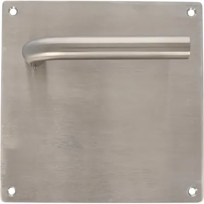 MANILLA C/PLACA 4C 24038 180X180MM INOX 18/8 AMIG