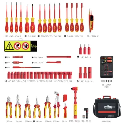MALETA SET DE HERRAMIENTAS XL 45802 70 PIEZAS WIHA