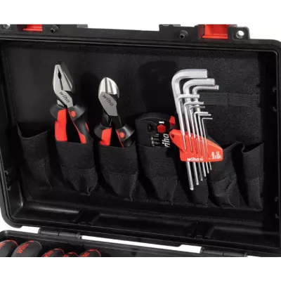 MALETA SET DE HERRAMIENTAS L MECANICO 45531 DE 36 PIEZAS WIHA