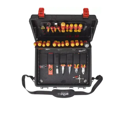 MALETA SET DE HERRAMIENTAS XL VDE 81 PIEZAS  40523 WIHA