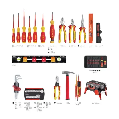 MALETA XXL 4 45734 ELECTRIC 80 PIEZAS WIHA