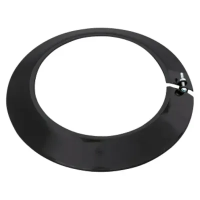 ROSETON 120mm ESMALTADO NEGRO 021020 PRACTIC