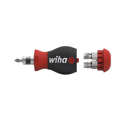 DESTORNILLADOR PORTABITS STUBBY 43613 7 PTS. WIHA