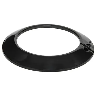 ROSETON 100mm ESMALTADO NEGRO 020019 PRACTIC 