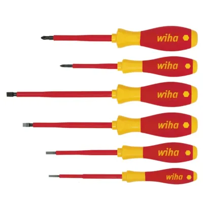 JUEGO DESTORNILLADORES 00833 6 PZS. SOFTFINISH ELECTRIC WIHA