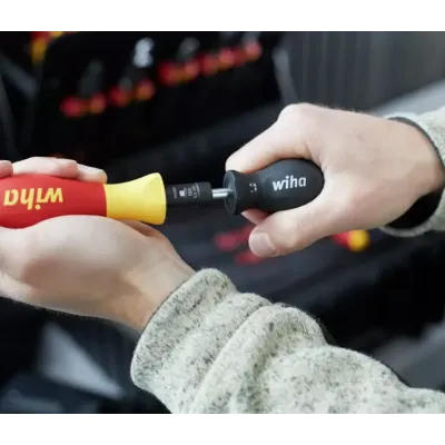 JUEGO DESTORNILLADORES 38074 TORQUEVARIO®-S  ELECTRIC WIHA