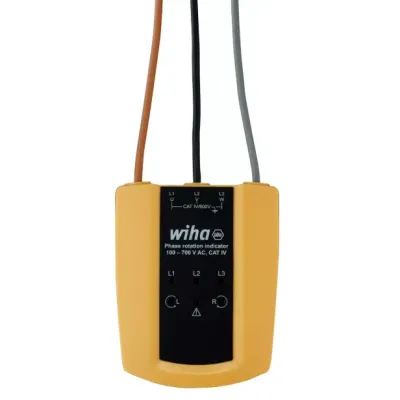 INDICADOR DIRECCIÓN CAMPO GIRATORIO 600V CA CAT IV 45221 WIHA