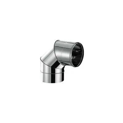CODO SIMPLE PARED CI90 250mm x 90GRAD. ACERO INOX. AISI 304 20008250 BOFILL