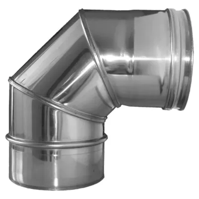 CODO SIMPLE PARED CI90 300mm x 90GRAD. ACERO INOX. AISI 304 20008300 BOFILL