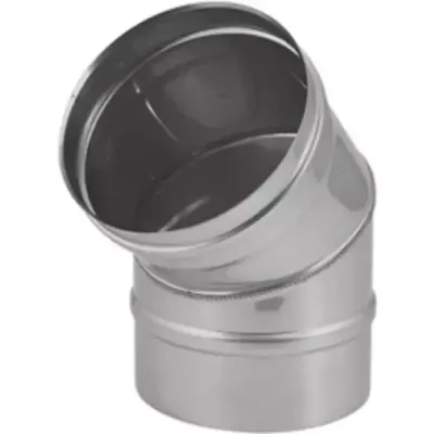 CODO SIMPLE PARED CI45 250mm x 45GRAD. ACERO INOX. AISI 304 20007250 BOFILL