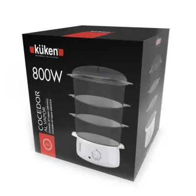 COCEDOR VAPOR ELECTRICO 33974/800W KUKEN