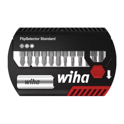 JUEGO BITS 39040 SELECTOR STANDARD 14 UDS. 25mm WIHA