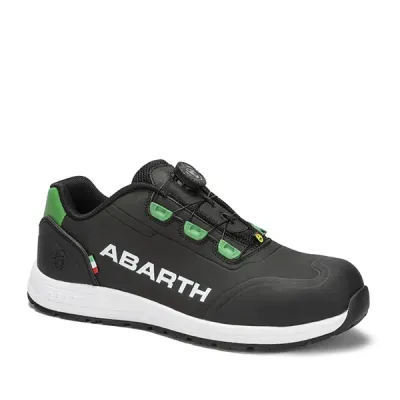 ZAPATO SEGURIDAD SCORPION BASSO BLACK EN345 ABARTH
