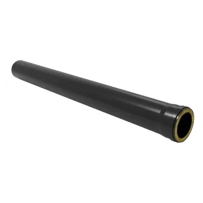 TUBO INOX 250MM X1MT NEGRO BRONPI