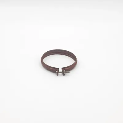ABRAZADERA ALUMINIO 80MM MARRON 606410 EDILKAMIN