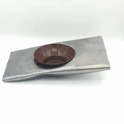 TEJA COBRE C/CASQ.INF+CASQ.SUP.80MM RFIN100 EDILKIMIN