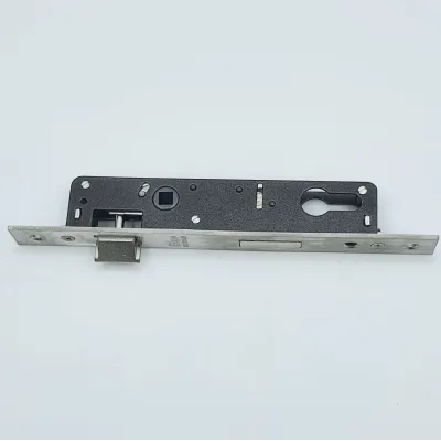 CERRADURA EMB. RESBALON + PALANCA E23 741140232 C/CIL. INOX ISEO
