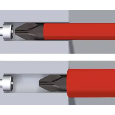 DESTORNILLADOR SOFTFINISH 10136/PH1X80MM ELECTRIC SLIMFIX WIH