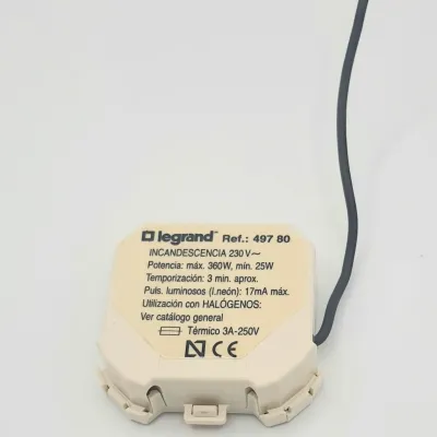 MINUTERO FONDO CAJA 300W/230V 49780 LEGRAND