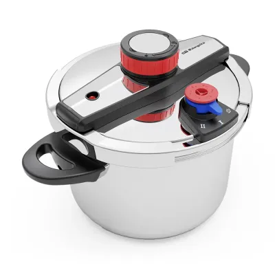 OLLA A PRESION HP 6200 ACERO INOX 18/10 6LTS ORBEGOZO