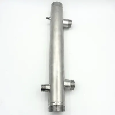 COLECTOR IMPULSION DOBLE 2 1/2"X1 1/2" 203505/360MM INOX 