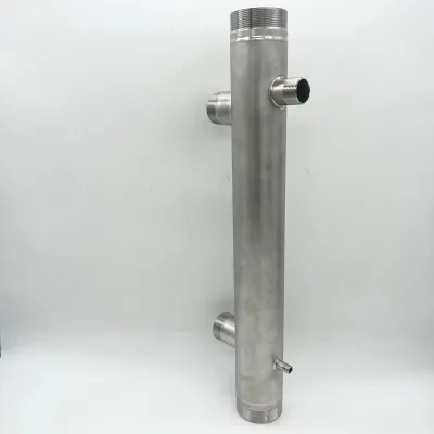 COLECTOR IMPULSION DOBLE 2 1/2"X1 1/2" 203505/360MM INOX 