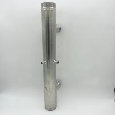 COLECTOR IMPULSION DOBLE 2 1/2"X1 1/2" 203177/600X360MM INOX