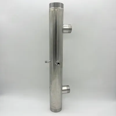 COLECTOR IMPULSION DOBLE 2 1/2"X1 1/2" 203177/600X360MM INOX