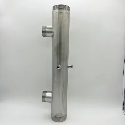 COLECTOR IMPULSION DOBLE 3"X2" X 2" 202077/600X360MM INOX 
