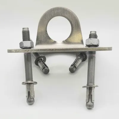 SET ANCLAJE PLETINA ACERO+TORNILLO HORMIGON 80165H SAFETOP