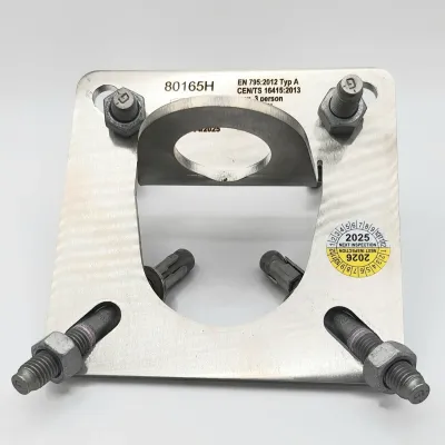 SET ANCLAJE PLETINA ACERO+TORNILLO HORMIGON 80165H SAFETOP