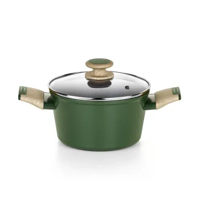 CACEROLA ALTA AMAZONIA 20CM M250320 VERDE MONIX