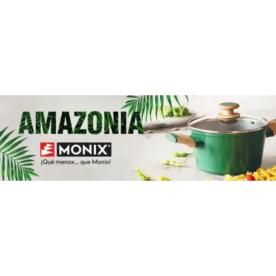 CACEROLA ALTA AMAZONIA 20CM M250320 VERDE MONIX