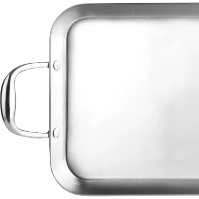 GRILL PLANCHA TRIPLY NATURAL 653638/38X25MM INOX IBILI