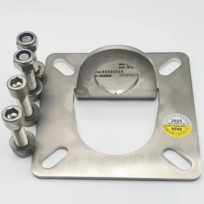 SET ANCLAJE PLETINA ACERO + TORNILLOS ESTRUCTURA METALICA  80165A SAFETOP