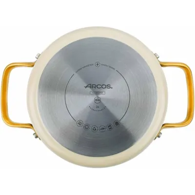 CACEROLA SAMOA ICONIC 20CM ALUMINIO FORJADO BEIGE ARCOS