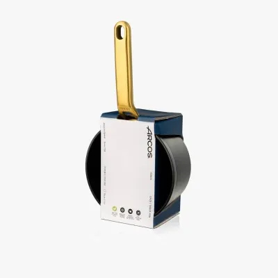 CAZO SAMOA ICONIC 16CM ALUMINIO FORJADO NEGRO ARCOS