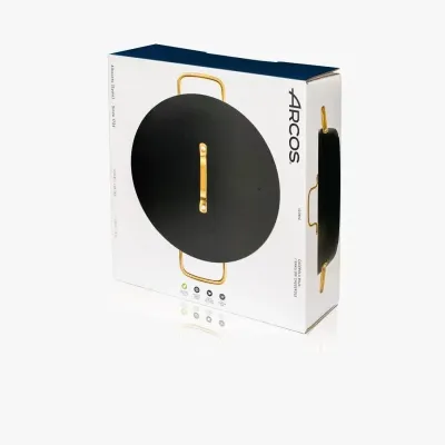 CACEROLA BAJA SAMOA ICONIC 24CM ALUMINIO FORJADO NEGRO ARCOS