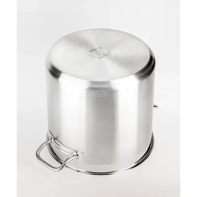 OLLA ALTA INDUCCION 28X28CM INOX 18/10 800-28 VIER
