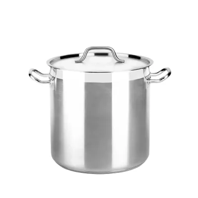 OLLA ALTA INDUCCION 32X32CM INOX 18/10 800-32 VIER