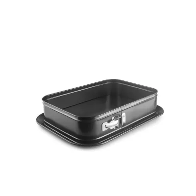 MOLDE DESMONTABLE RECTANGULAR 35X24CM CON BASE EXTRA MOKA IBILI