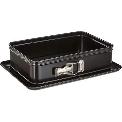 MOLDE DESMONTABLE RECTANGULAR 28X18CM CON BASE EXTRA IBILI